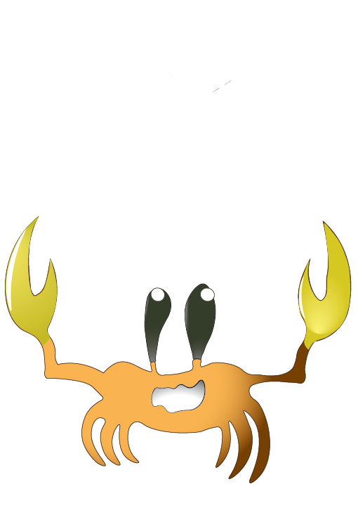 Caranguejo com as redes sociais da iiBrasil